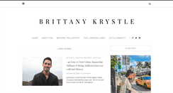 Desktop Screenshot of brittanykrystle.com